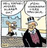 Wagner tapaa tuttuja sarjakuvahahmoja, tällä kertaa Vihtorin.