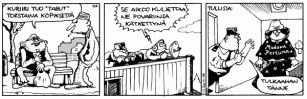 Fingerpori perustuu usein homonyymeille