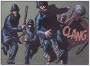 Keystone Cops! Ei vaan Lontoon poliisivoimat...