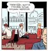 Ruutuja sarjakuvaruudussa. Wilson tykkää istua ikkunan ääressä. <br />