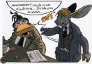 Kaverukset kohtaavat.