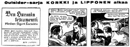 Outsider-sarja alkaa! Outsiderin lehti 23/1951